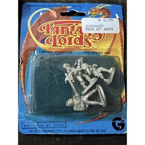 Grenadier 1983 Fantasy Lords men at arms 29  Dungeons‎ vintage